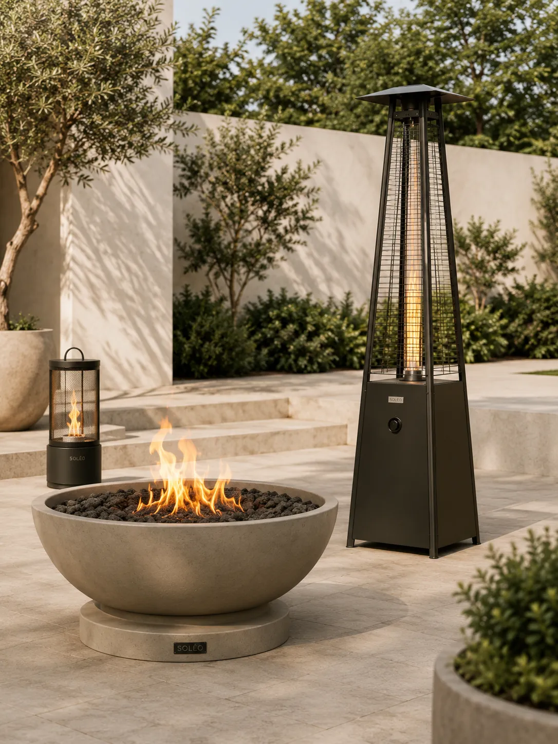 Fire pits & heaters